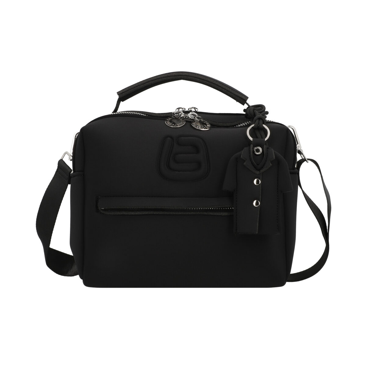 Borsa Con Tracolla La Filles Des Fleurs  Gaynor Tekno Fabric Black