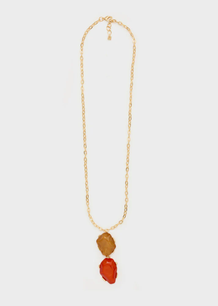COLLANA MAIA PENDENTI ORO NALIì