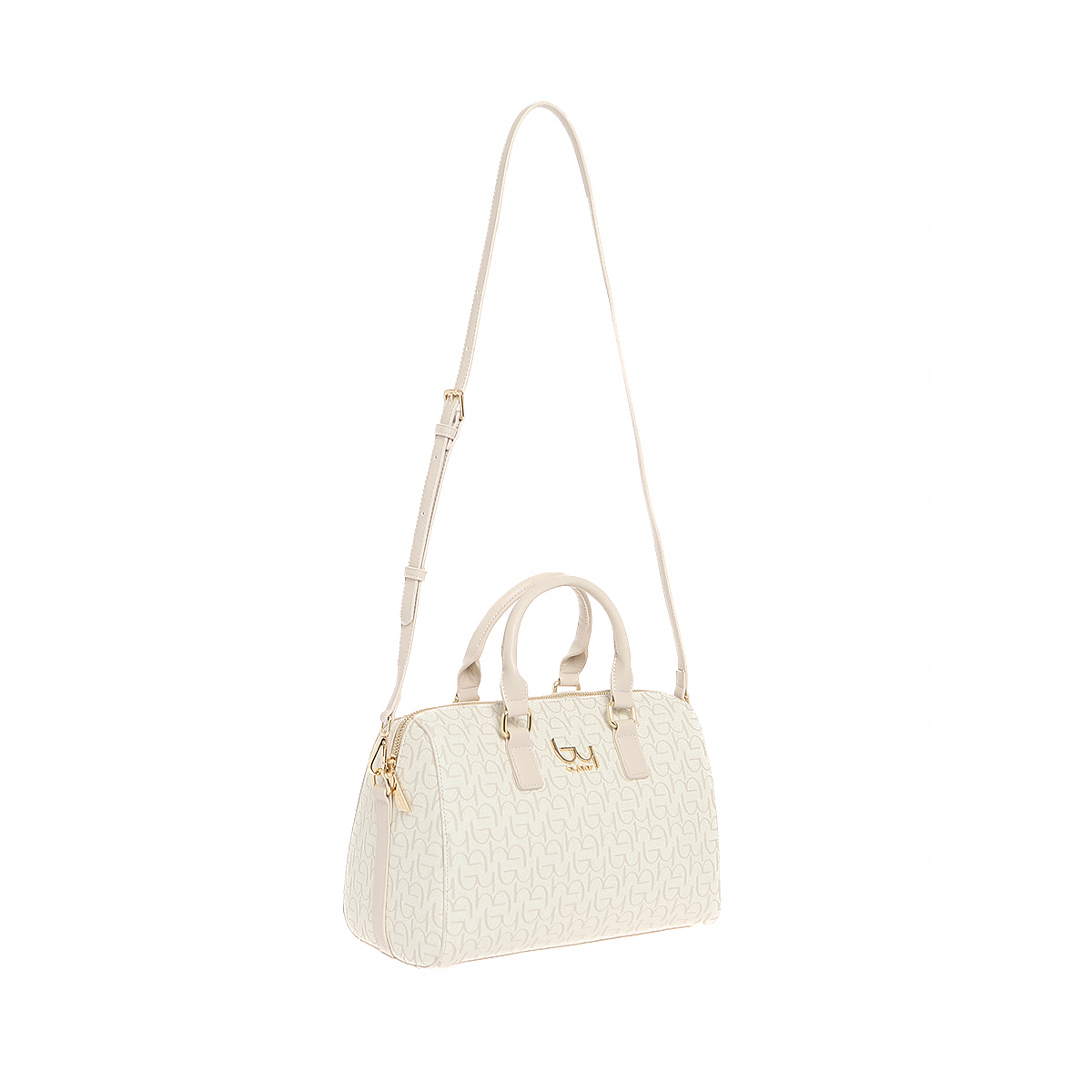 Alternative view of Borsa Bauletto A Mano Logato  Con Tracolla Notredame Byblos