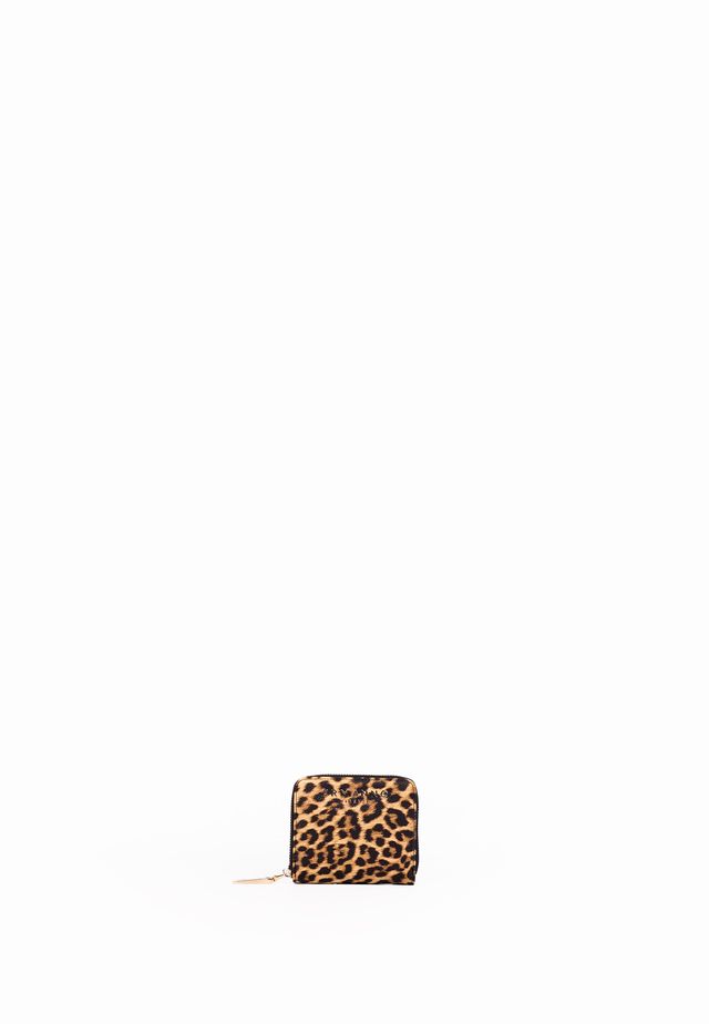 Mini Portafoglio Leopardato  Large Zip ALESSANDRA Ermanno Scervino