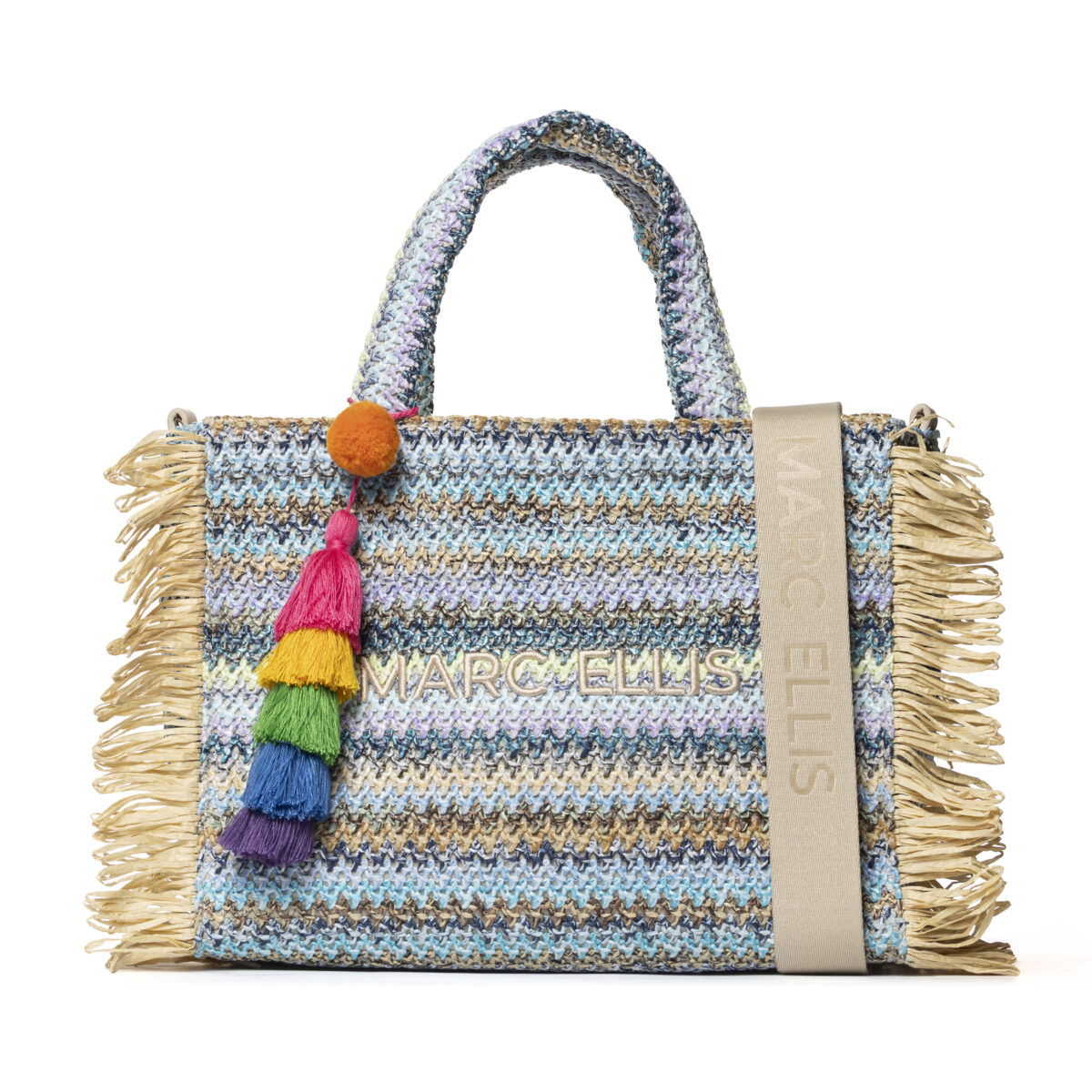 Borsa A Mano Con Tracolla BUBY-SAINT-CLAIRE-M-MULTICOLOR-SKY