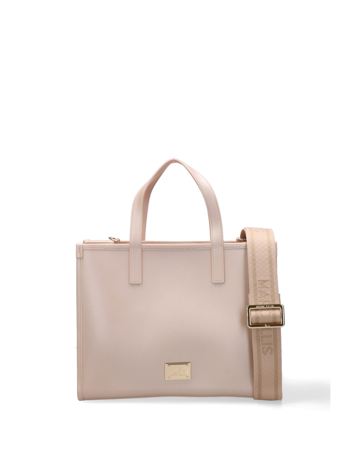 Borsa A Mano Con Tracolla Regolabile E Removibie In Materiale Pvc Flat Go