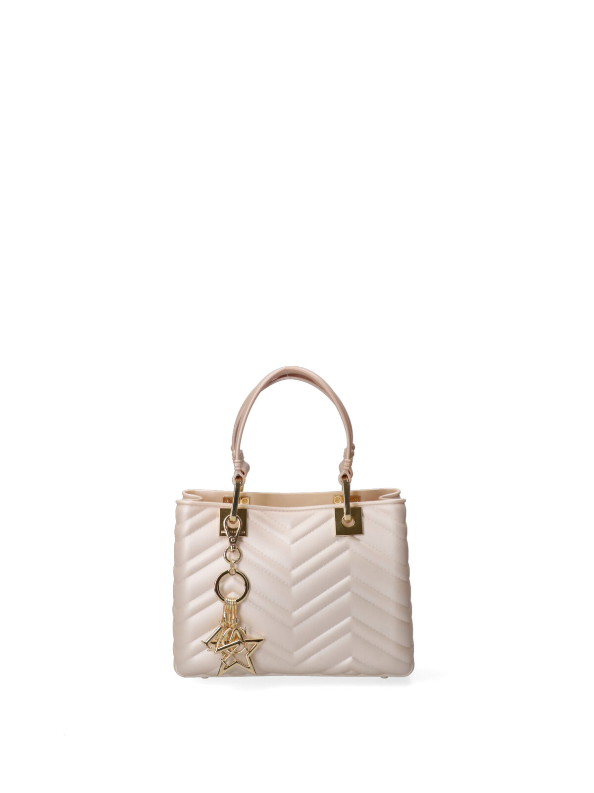 Alternative view of Borsa A Mano Con Tracolla Regolabile E Removibile In Materiale Pvc Flat Krissy Wave S