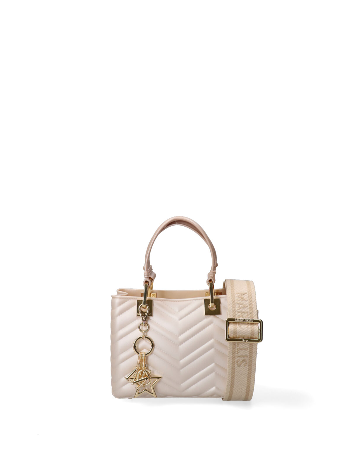 Borsa A Mano Con Tracolla Regolabile E Removibile In Materiale Pvc Flat Krissy Wave S