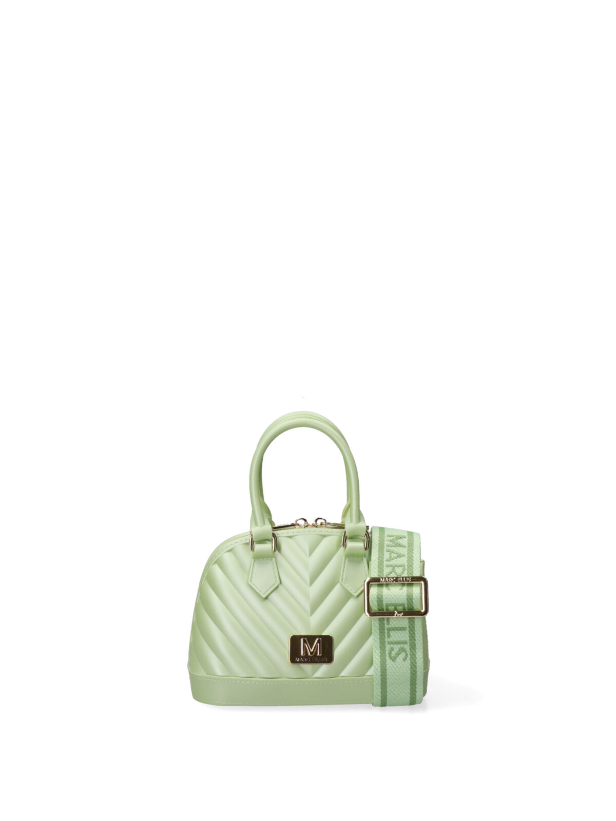Borsa A Mano Con Tracolla Regolabile E Removibile In Materiale Pvc Flat Maya S