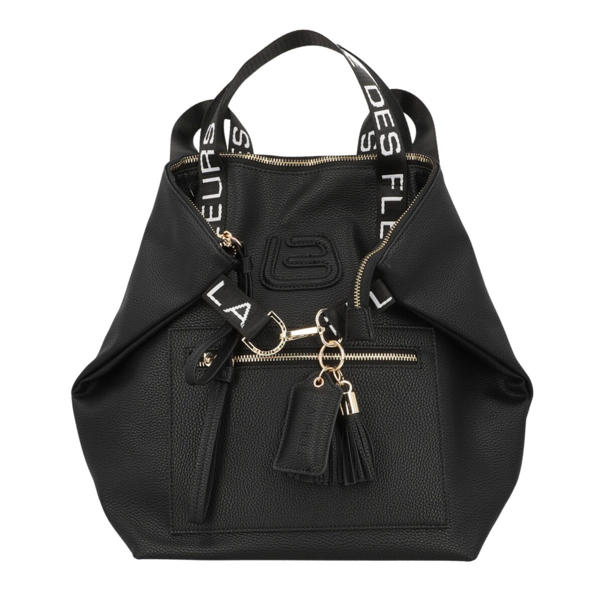 Zaino Borsa Anita Med Deer Black La Fille Des Fleurs
