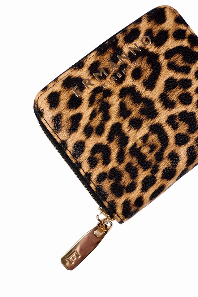 Alternative view of Mini Portafoglio Leopardato  Large Zip ALESSANDRA Ermanno Scervino