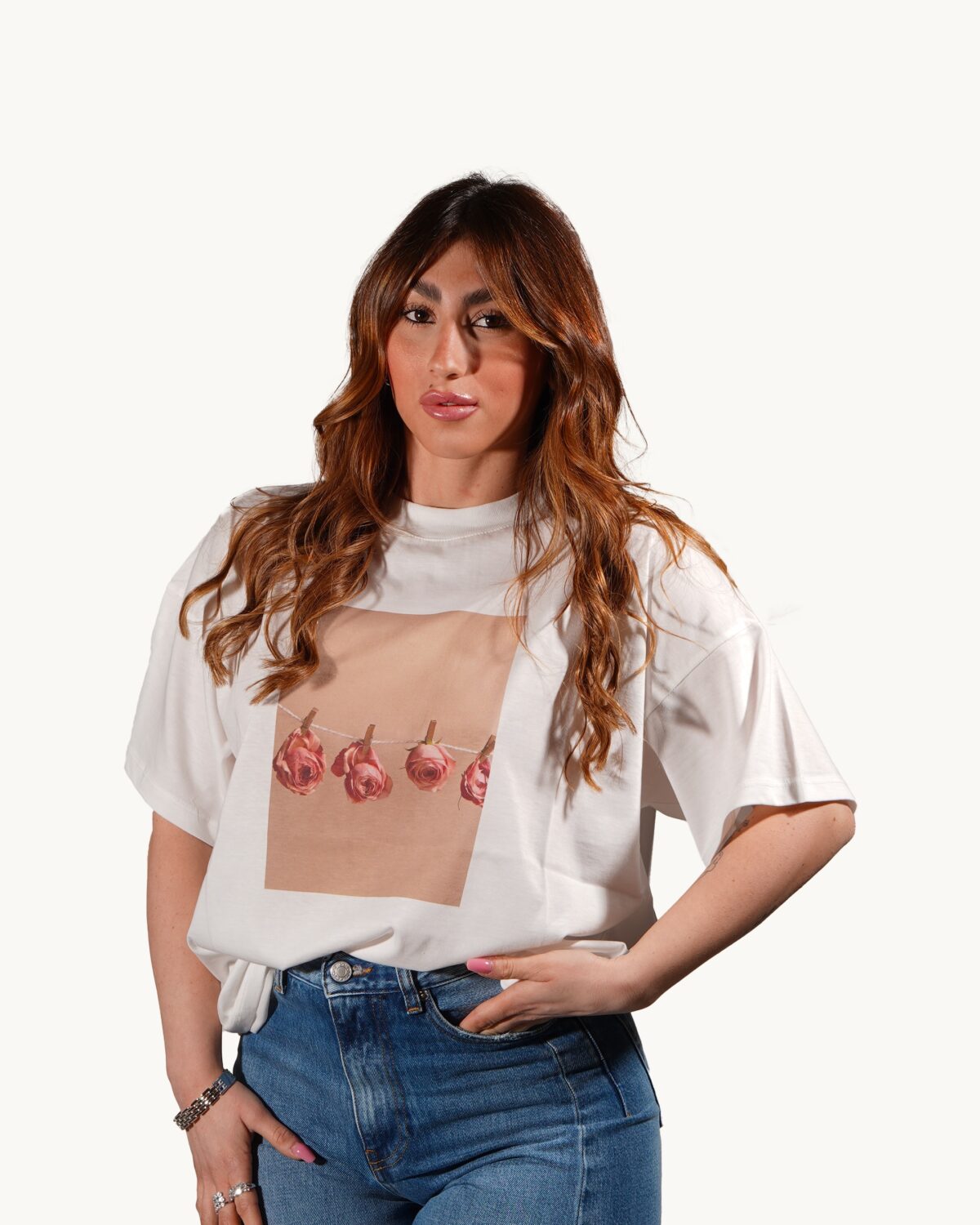 T-Shirt Vicolo “Rose”