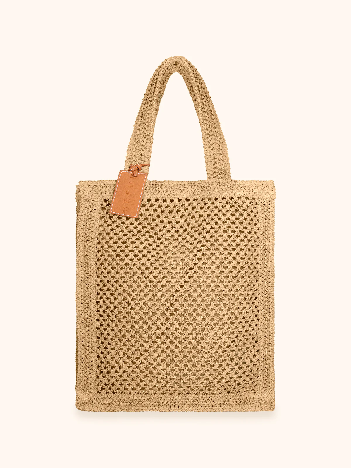 Alternative view of Beachbag Donna Me Fui Light Brown