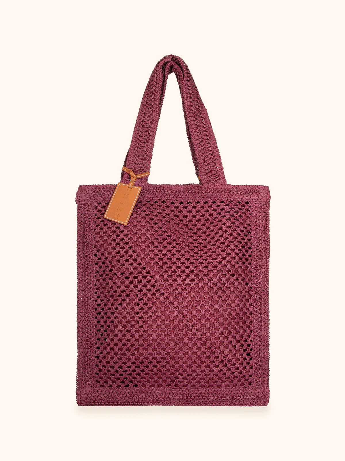 Borsa A Mano  Con Manico Lungo  Me Fui Plum
