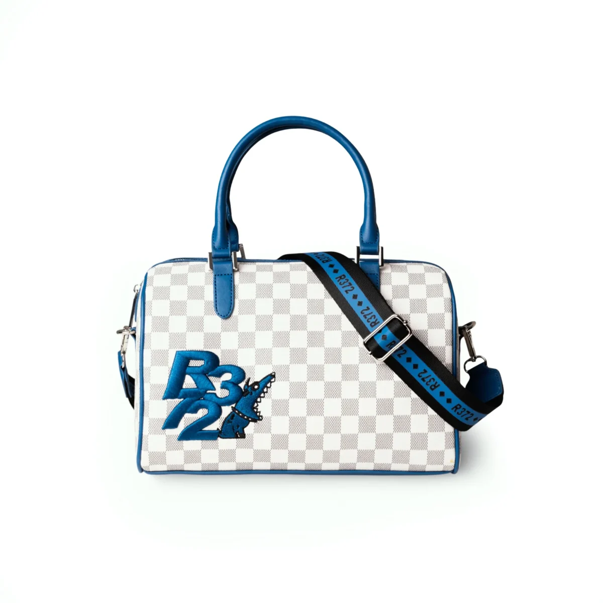 Borsa Bauletto A Mano Con Tracolla R372/B002   WHITE