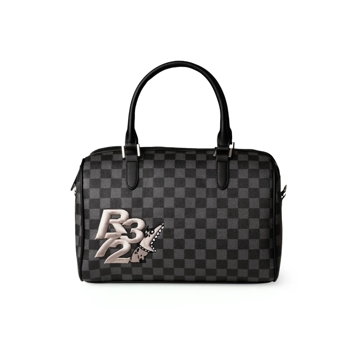 Alternative view of Borsa Bauletto A Mano Con Tracolla R372/B002   BLACK