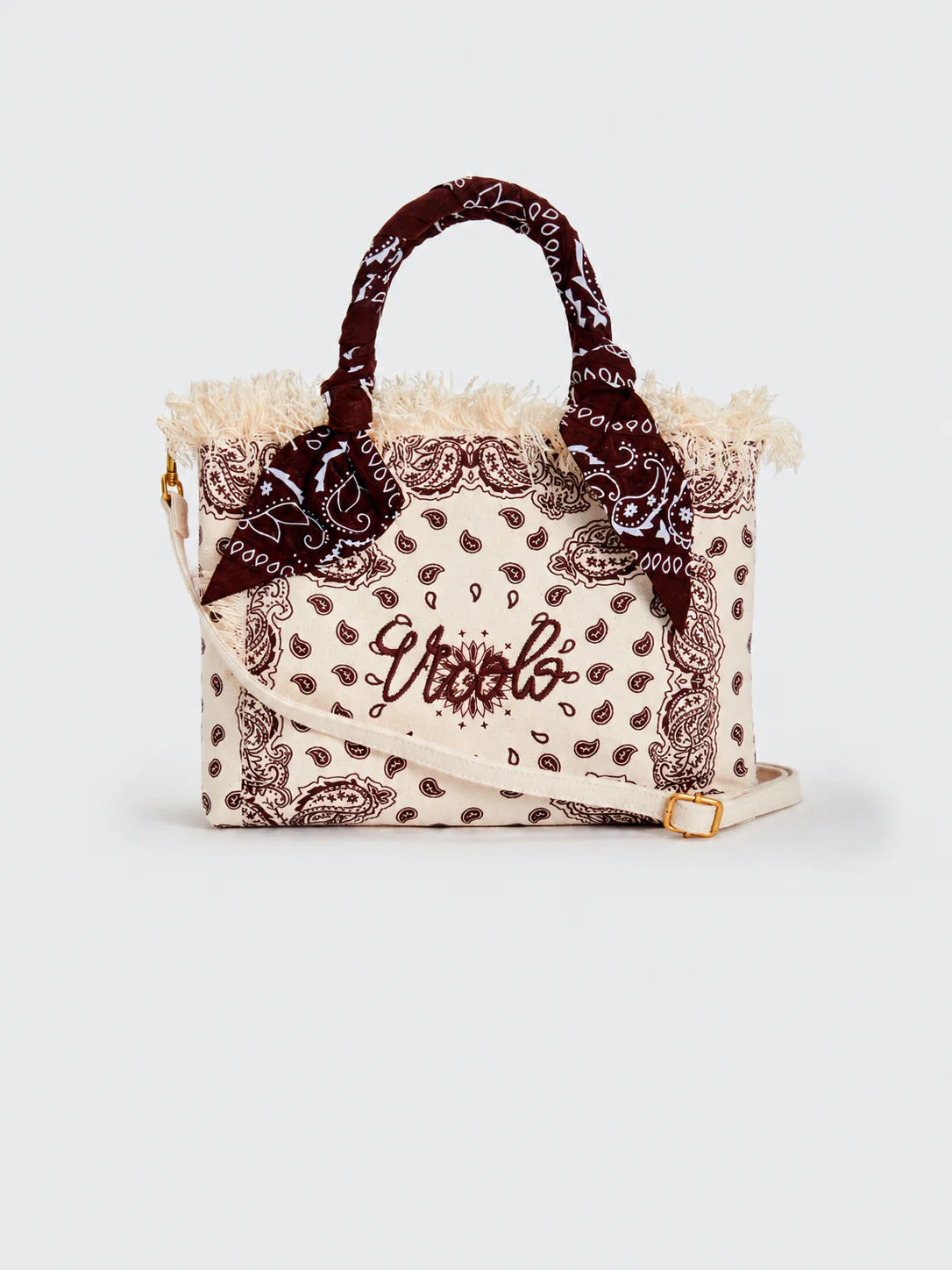 Mini Borsa  A Mano Con Tracolla Fantasia Bandana Vicolo