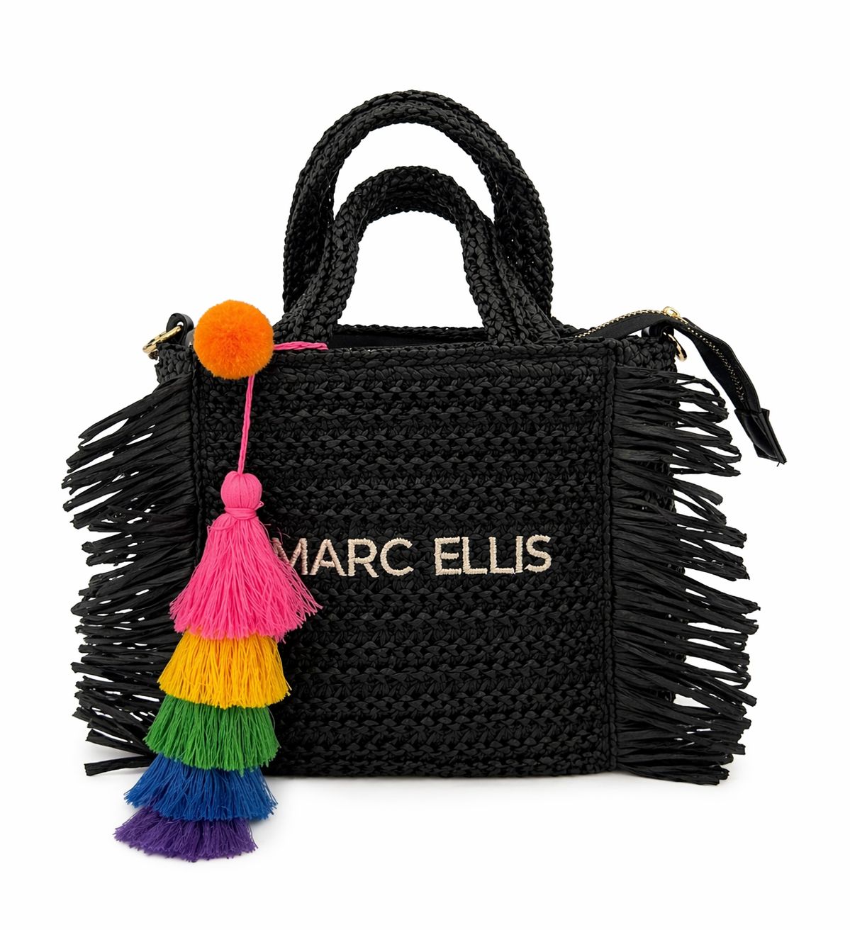Mini Borsa In Paglia A mano Con Tracolla Marc Ellis BUBY SAINT CLAIRE